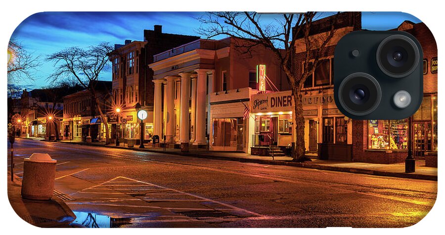 Northport iPhone Case featuring the photograph Village Shops at Daybreak by Sean Mills