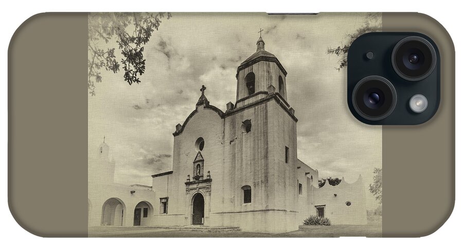 Goliad iPhone Case featuring the photograph Vintage Espiritu Santo by Harriet Feagin