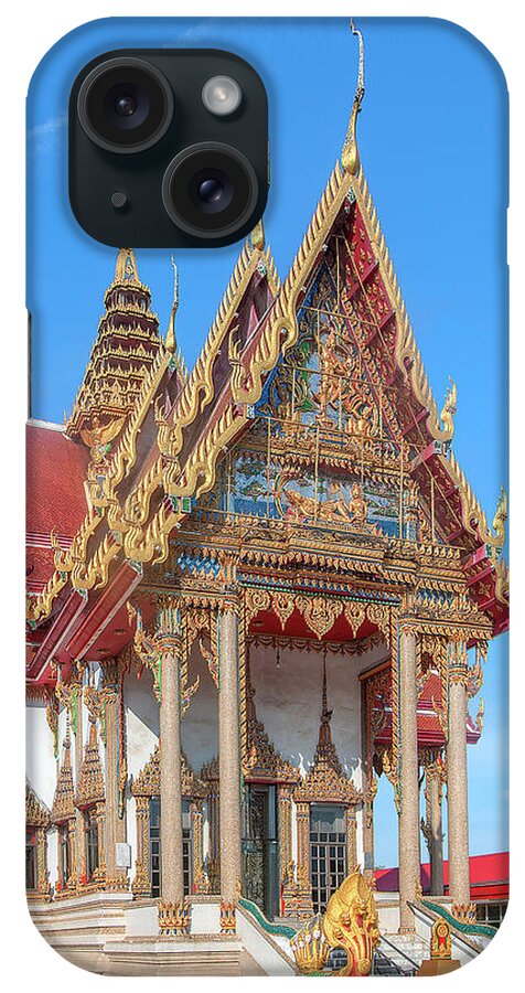 Scenic iPhone Case featuring the photograph Wat Sakae Phra Ubosot DTHNR0148 by Gerry Gantt