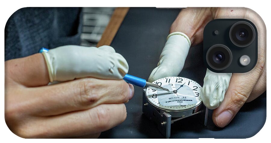Watch iPhone Case featuring the photograph Watchmaker by Jim West