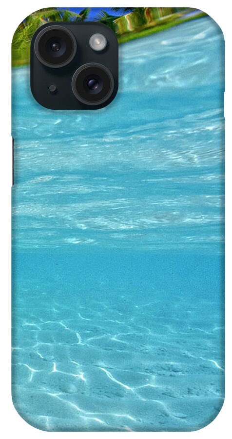 Ocean iPhone Case featuring the photograph Water and sky triptych - 3 of 3 by Artesub