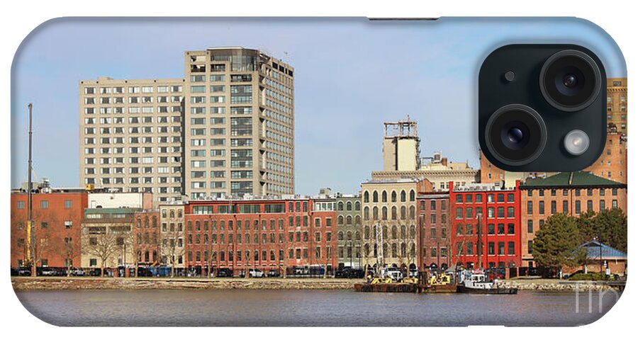 Water Street iPhone Case featuring the photograph Water Street Downtown Toledo 5210 by Jack Schultz