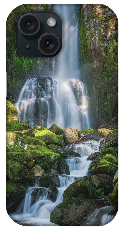 Coast iPhone Case featuring the photograph Waterfall C 1x2 by Ryan Weddle