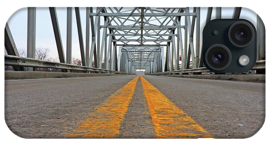 Waterville Bridge iPhone Case featuring the photograph Waterville Bridge 0823 by Jack Schultz