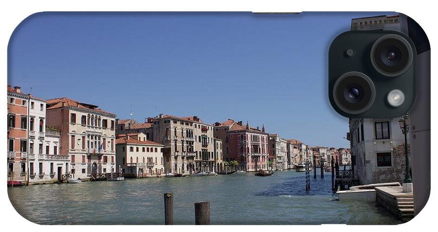 Water iPhone Case featuring the photograph Waterway of Venice, Italy by Yvonne M Smith