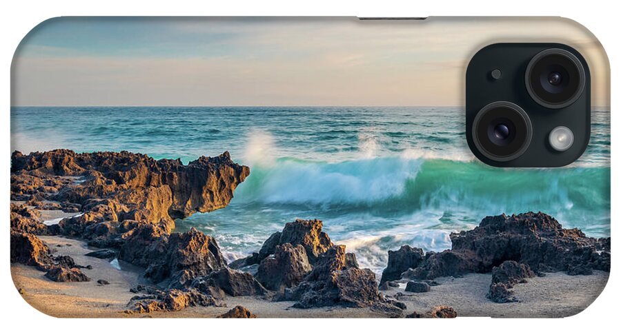 Wave iPhone Case featuring the photograph Wave Approach by Tom Claud