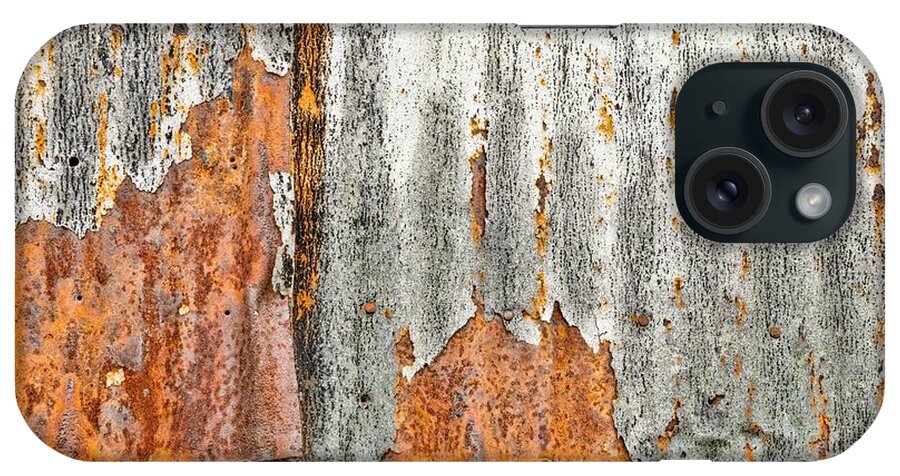 Calamus iPhone Case featuring the photograph Waves of Progress Rust Away by Marilyn Cornwell