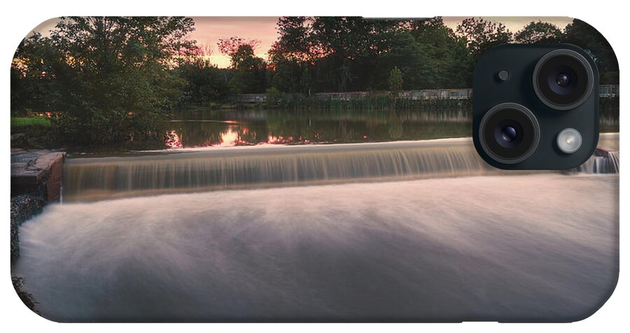Dam iPhone Case featuring the photograph Wehr's Dam High Waters by Jason Fink