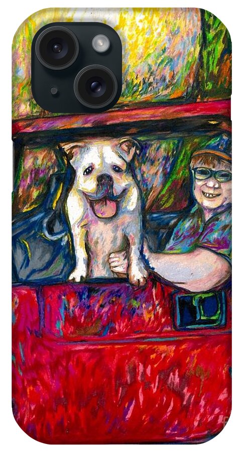 #dogs #dogsofinstagram #dog #dogstagram #puppy #doglover #dogoftheday #instadog #doglovers #doglife #pets #love #puppylove #puppies #pet #puppiesofinstagram #dogsofinsta #cute #instagram #of #petsofinstagram #dogslife #doggo #animals #ilovemydog #cats #doglove #petstagram #dogphotography #cutedogs iPhone Case featuring the drawing Wendy and Zoee by Jon Kittleson
