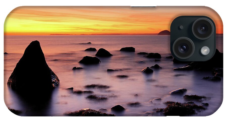 Sunset iPhone Case featuring the photograph West coast Sunset by Grant Glendinning