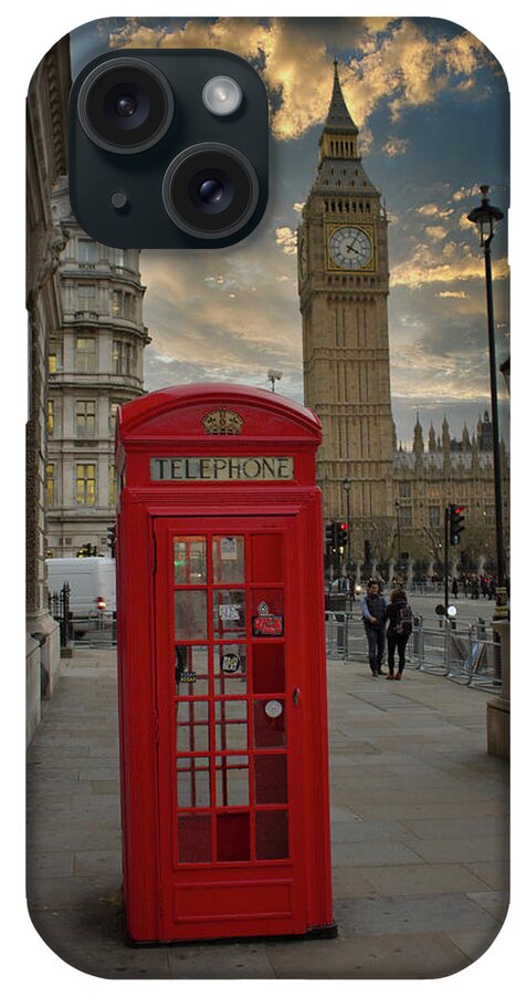 London iPhone Case featuring the photograph Westminster Calls by Martin Newman