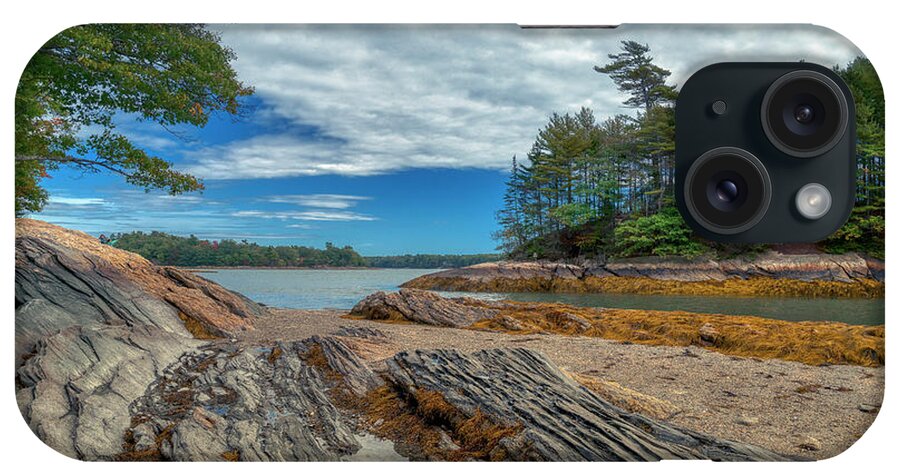Wolfe Neck Woods State Park iPhone Case featuring the photograph What a View by Penny Polakoff