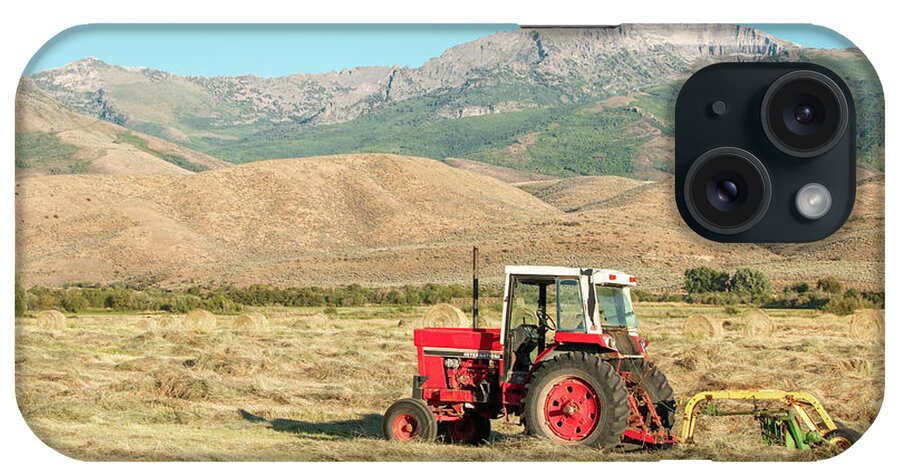 Elko iPhone Case featuring the photograph When Tractors Were Good by Todd Klassy