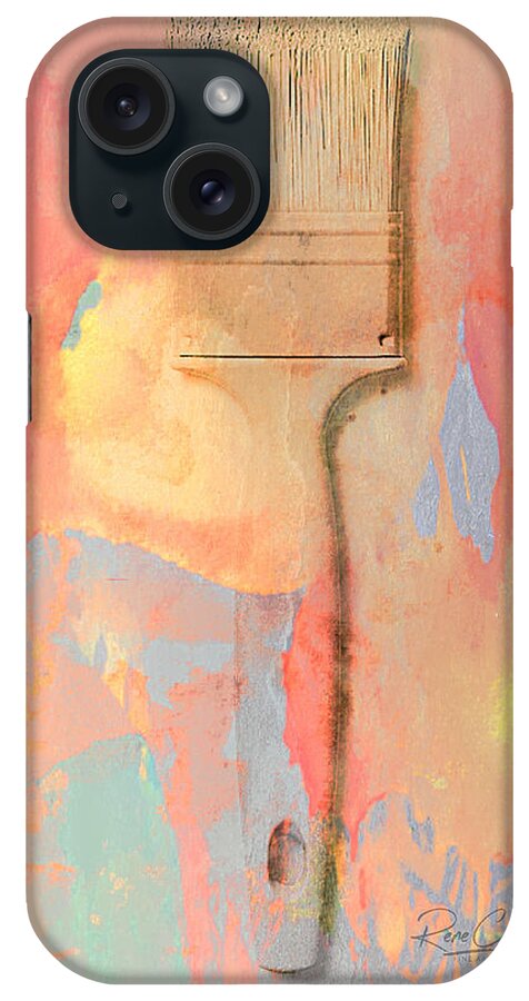 Paintbrush iPhone Case featuring the photograph Where The Hell Is My Paintbrush? by Rene Crystal