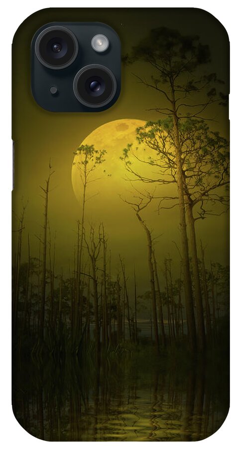 Moon iPhone Case featuring the photograph Where the Wild Moon Sleeps by Mark Andrew Thomas