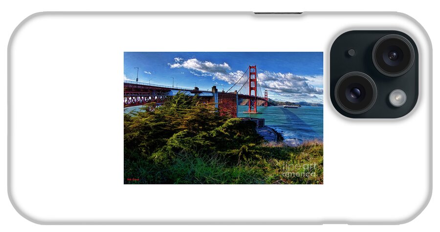 San Francisco iPhone Case featuring the photograph White Ship And San Francisco Golden Gate Bridge by Blake Richards