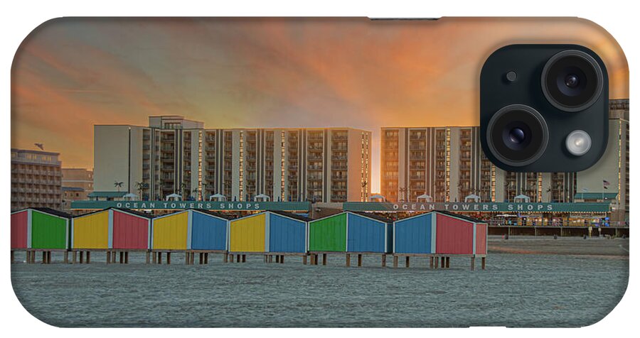 Wildwood iPhone Case featuring the photograph Wildwood Sunset by Kristia Adams