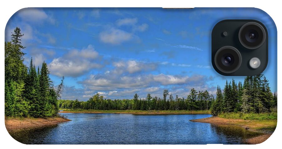 Backwater iPhone Case featuring the photograph Willow Flowage Back Bay by Dale Kauzlaric