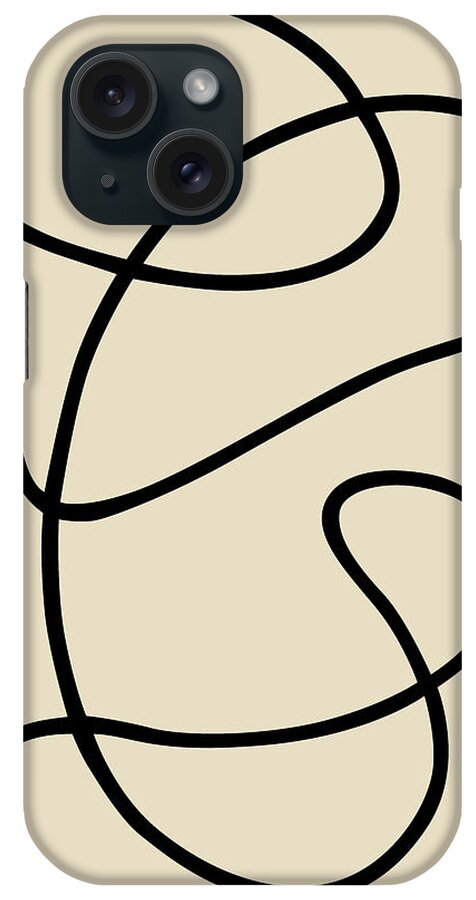 Nikita Coulombe iPhone Case featuring the painting Wind Up by Nikita Coulombe