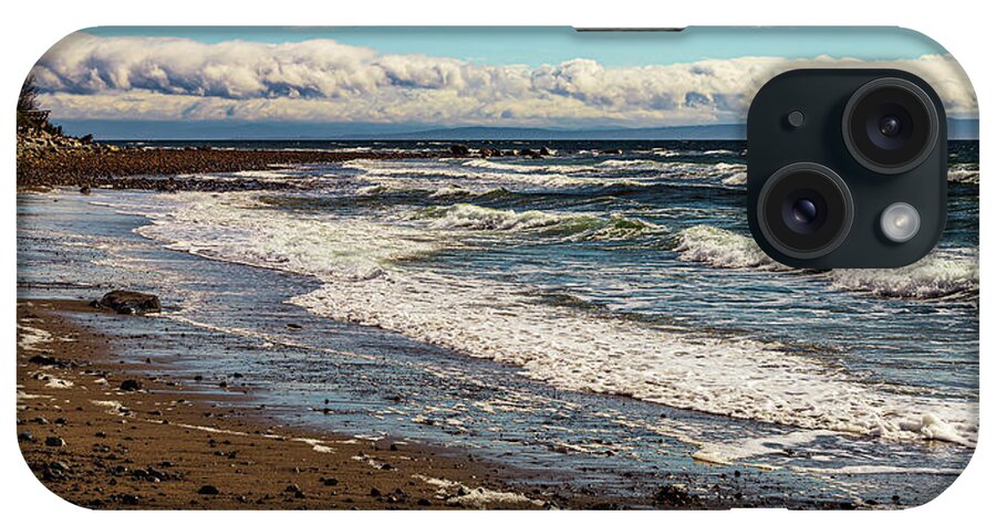 Landscapes iPhone Case featuring the photograph Windy At Point Holmes by Claude Dalley