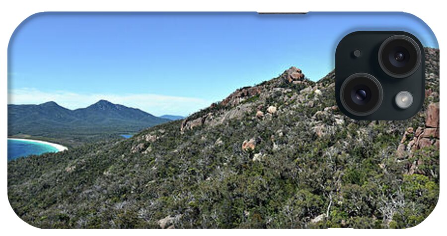 Wineglass Bay iPhone Case featuring the photograph Wineglass Bay lookout by Andrei SKY