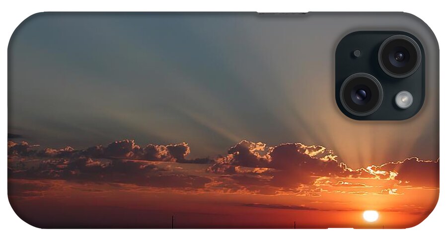 Sunrise iPhone Case featuring the photograph Winslow Sunrise by DArcy Evans
