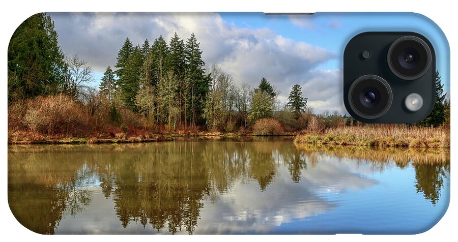Lake iPhone Case featuring the photograph Winter at Summer Lake by Loyd Towe Photography