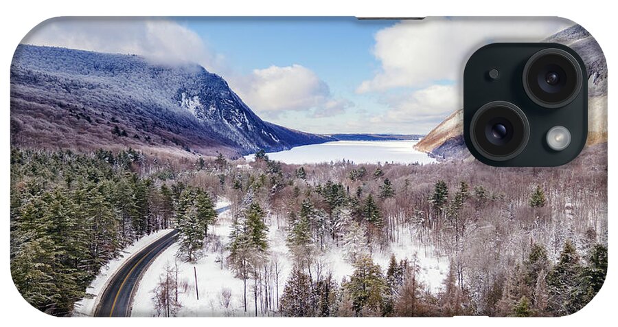 2021 iPhone Case featuring the photograph Winter At Willoughby by John Rowe