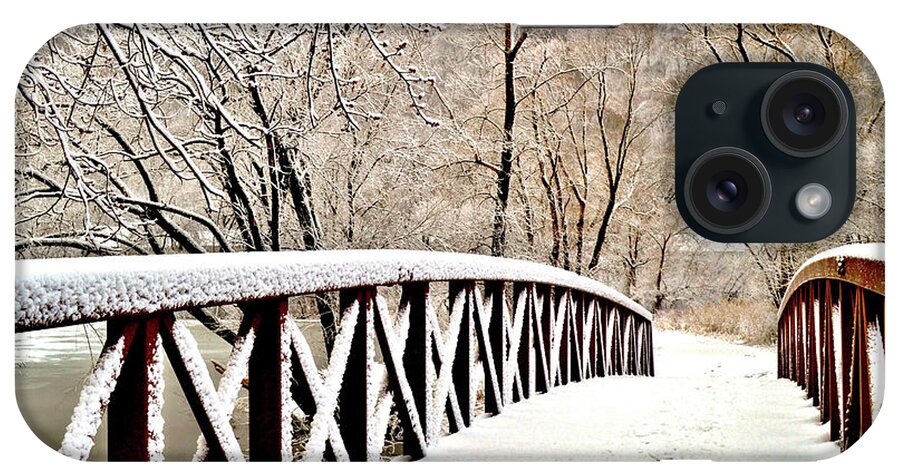 Winter iPhone Case featuring the photograph Winter Bridge 2 by Susie Loechler