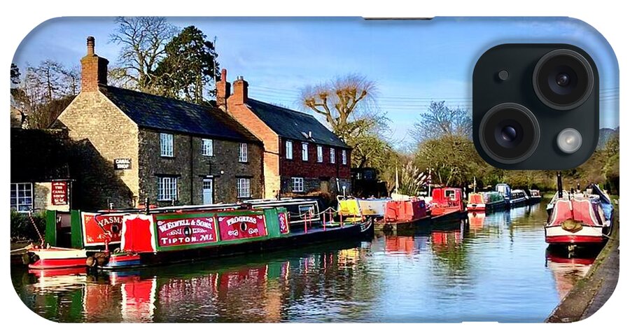 Canal iPhone Case featuring the photograph Winter Canal by Gordon James
