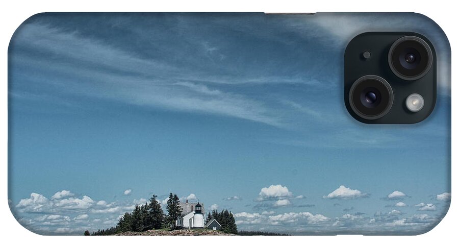 Sea iPhone Case featuring the photograph Winter Harbor by Erika Fawcett