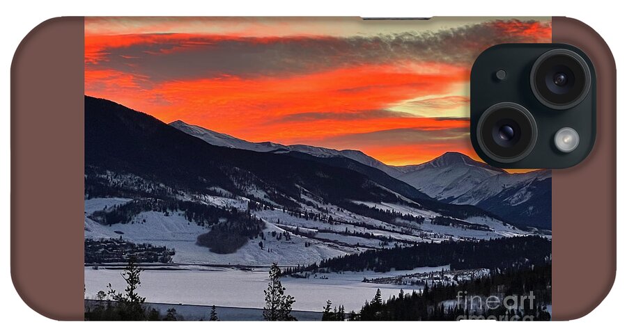 Winter iPhone Case featuring the photograph Winter Sunrise by Paula Guttilla