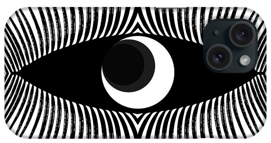 Eye iPhone Case featuring the digital art Witness by Mehran Akhzari