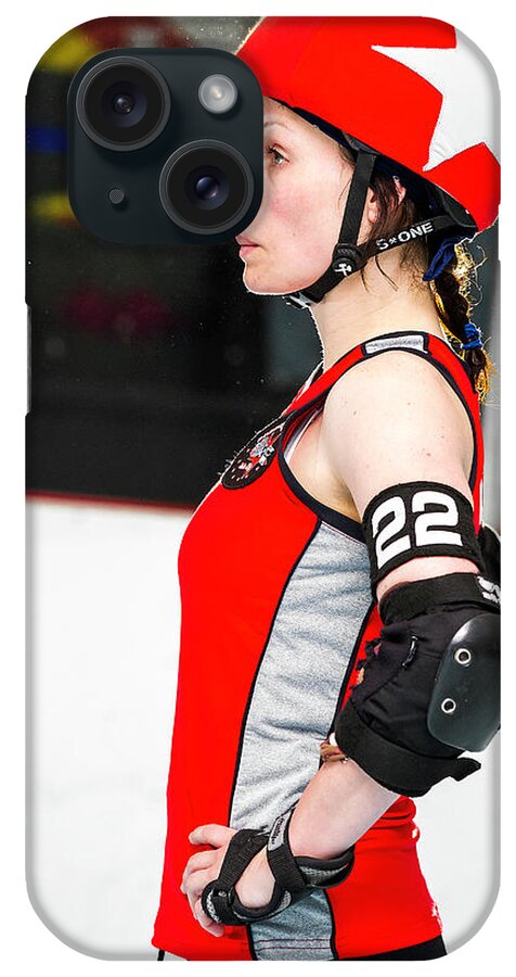 Roller Derby iPhone Case featuring the photograph Women Who Fly #15 by Christopher W Weeks