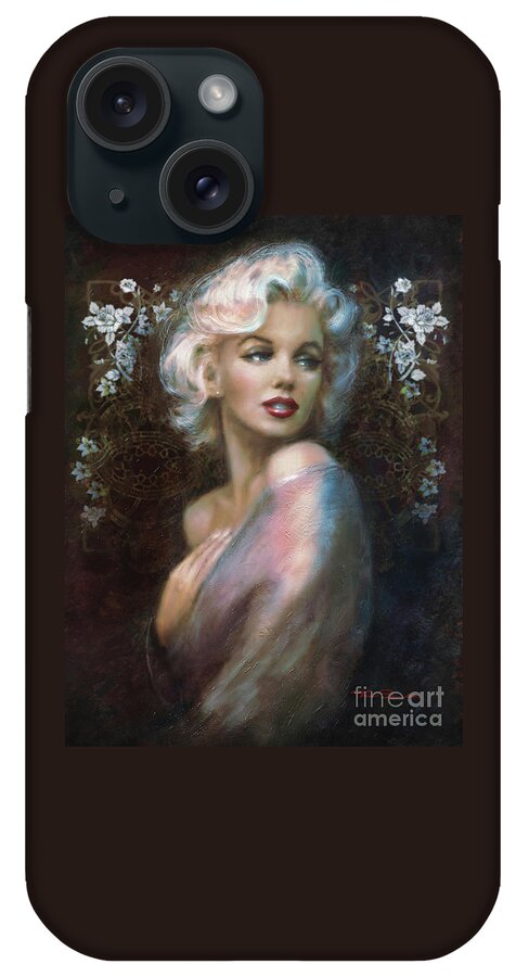 Marilynmonroe iPhone Case featuring the painting WW Classic Times by Theo Danella