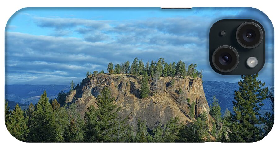 Yellowstone iPhone Case featuring the photograph Yellowstone Landscape by CR Courson