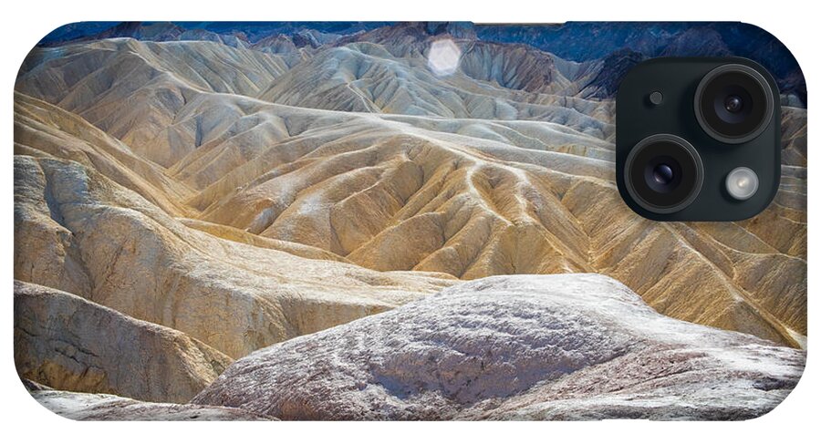 California iPhone Case featuring the photograph Zabriskie Point Outlook by Jonathan Babon