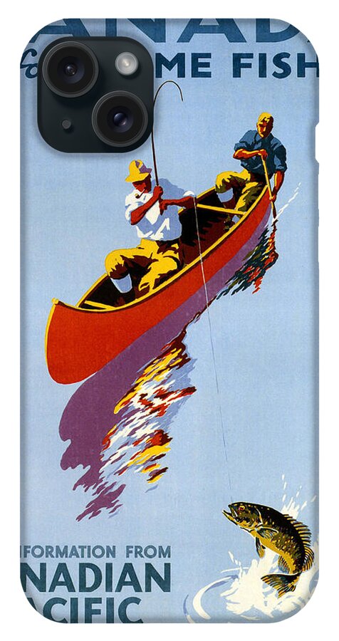 Canada for Game Fish iPhone 15 Plus Case by Georgia Clare - Instaprints