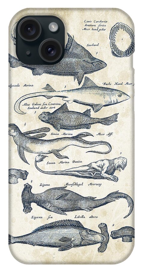 Fish Species Historiae Naturalis 08 - 1657 - 07 iPhone 15 Plus