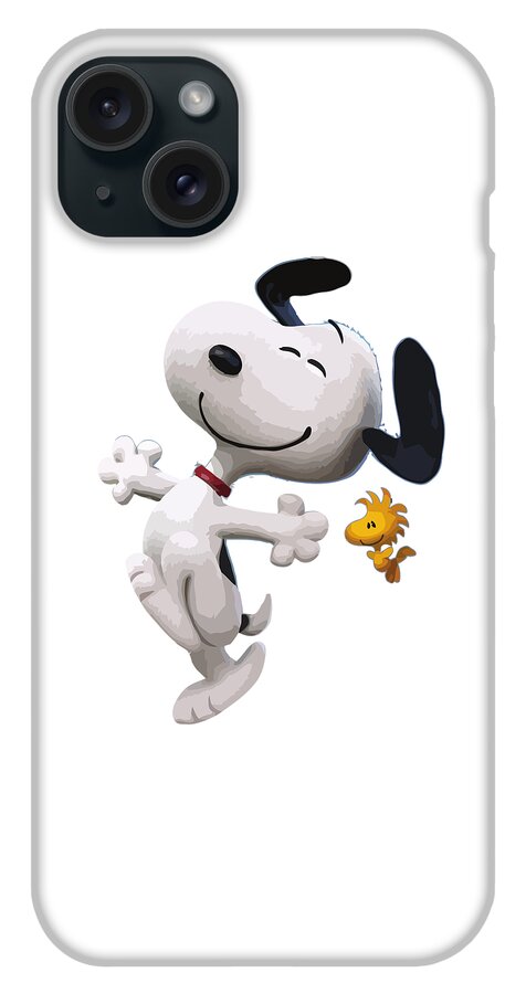 Snoopy Happy iPhone 15 Plus Case by Opal J Walker - Fine Art America