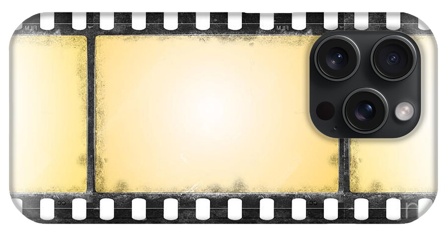 Grunge Film Frames iPhone 15 Pro Case by Michal Boubin - Pixels