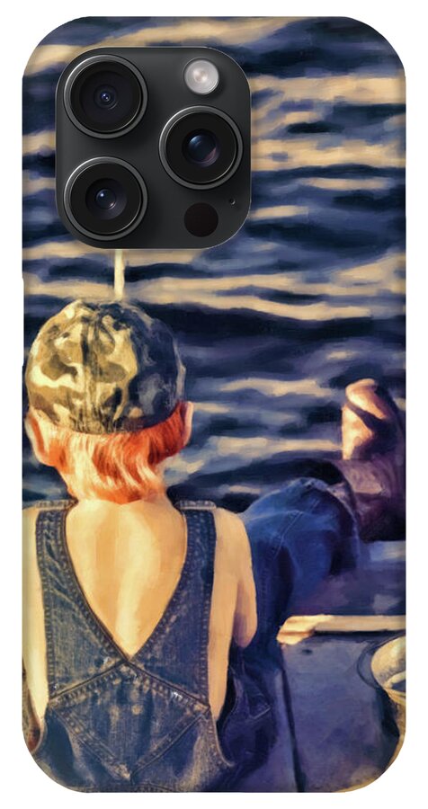 Gone Fishing - DWP909522 iPhone 15 Pro Case by Dean Wittle - Fine Art  America