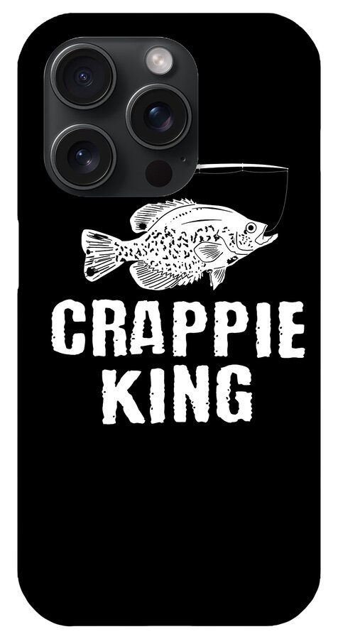 Funny Black Crappie Fishing Freshwater Fish Gift #41 iPhone 15 Pro Case by  Lukas Davis - Pixels Merch