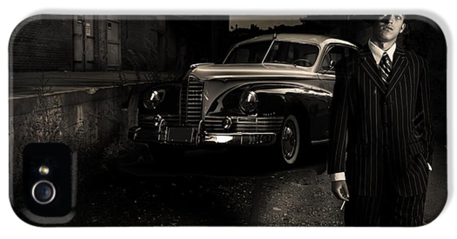 Gangster iPhone 5 Case featuring the photograph Gangster #1 by Diane Diederich