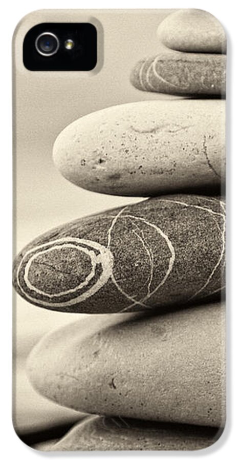 Abstract iPhone 5 Case featuring the photograph zen #1 by Stelios Kleanthous