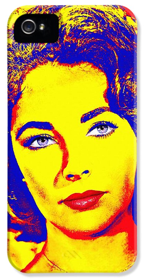 Actress iPhone 5 Case featuring the photograph Elizabeth Taylor #2 by Art Cinema Gallery