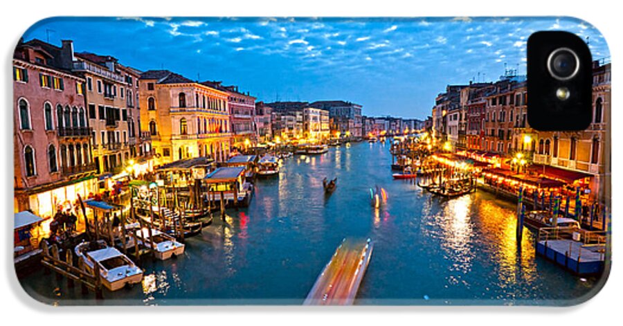Balcony iPhone 5 Case featuring the photograph Venice #3 by Luciano Mortula