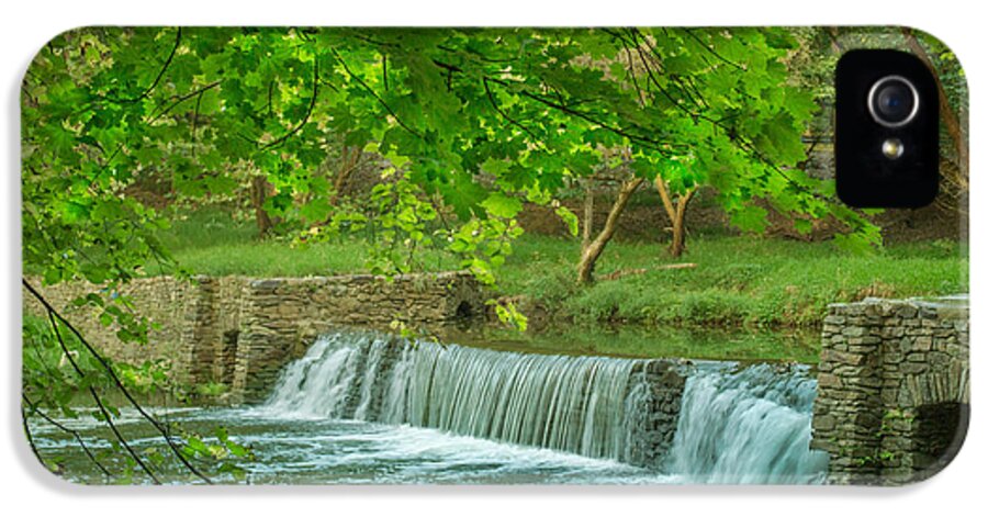 Valley Forge iPhone 5 Case featuring the photograph creek at Valley Forge by Rima Biswas