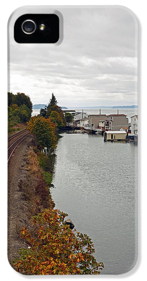Fall iPhone 5 Case featuring the photograph Day Island Bridge View 2 by Anthony Baatz