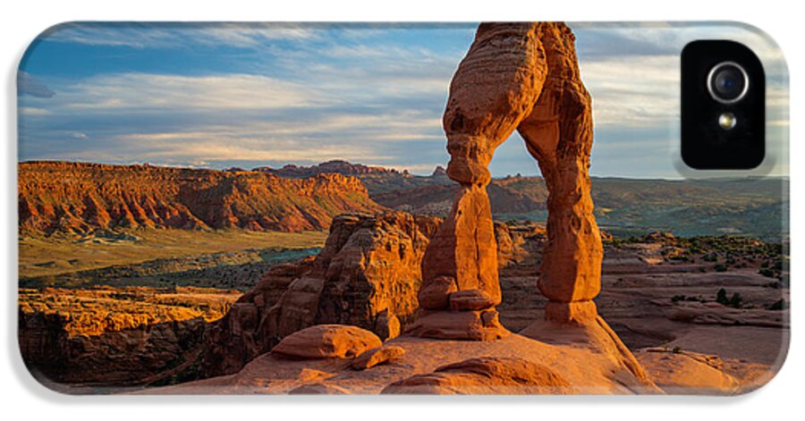 Utah iPhone 5 Case featuring the photograph Delicate View by Dustin LeFevre